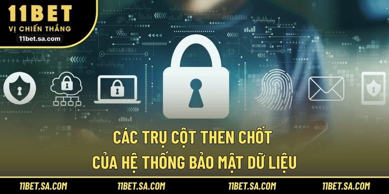 Các trụ cột then chốt của hệ thống bảo mật dữ liệu